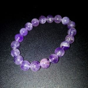 Amethyst crystal bracelet
